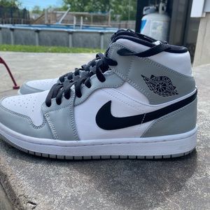 Grey Nike Air Jordan 1s